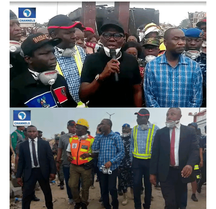 DEVELOPING STORY: Officials Recover Three More Bodies From Lagos Explosion Site