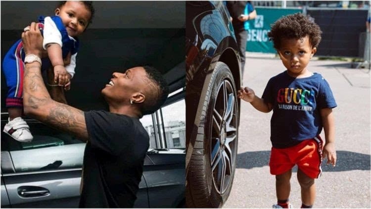 Check Out Cute VIDEO Of Wizkid And His Son Zion That Has Stormed Social Media