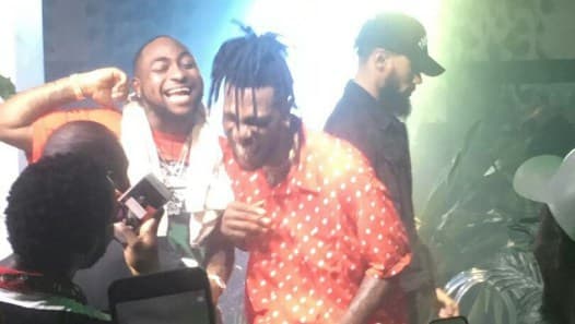 Burna boy holds private listening party for new album
